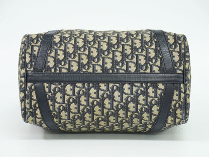 Christian Dior トロッター ミニ ボストンバッグ ネイビー