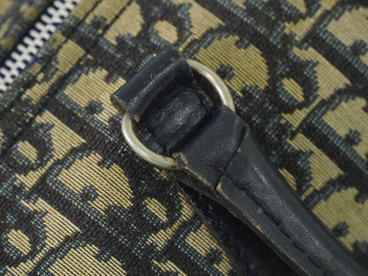 Christian Dior トロッター ミニ ボストンバッグ ネイビー