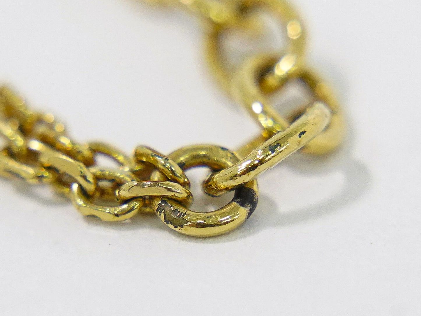 LOUIS VUITTON ナノグラム ブレスレット GP メタル M64704