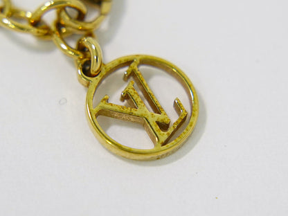 LOUIS VUITTON エセンシャル V ネックレス GP ゴールド M61083