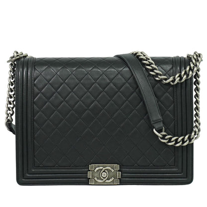 CHANEL ココマーク ボーイシャネル ショルダーバッグ ブラック