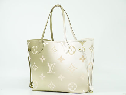 LOUIS VUITTON ネヴァーフル MM モノグラム グラデーション トートバッグ サンセットカーキ M59859