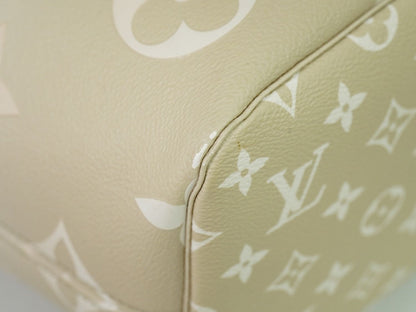 LOUIS VUITTON ネヴァーフル MM モノグラム グラデーション トートバッグ サンセットカーキ M59859