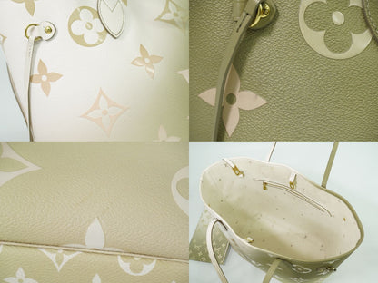 LOUIS VUITTON ネヴァーフル MM モノグラム グラデーション トートバッグ サンセットカーキ M59859