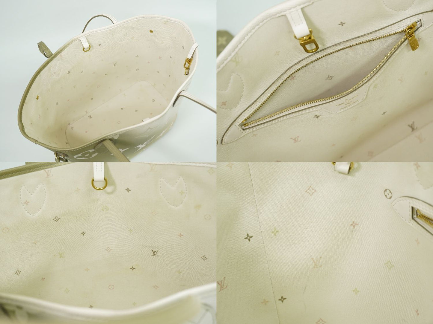 LOUIS VUITTON ネヴァーフル MM モノグラム グラデーション トートバッグ サンセットカーキ M59859