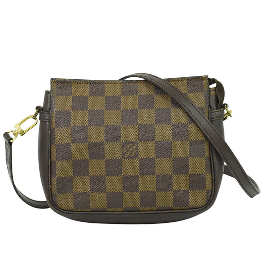 LOUIS VUITTON トゥルースメイクアップ ダミエ エベヌ ショルダーバッグ N51982