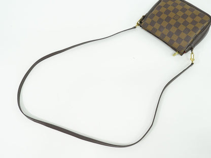 LOUIS VUITTON トゥルースメイクアップ ダミエ エベヌ ショルダーバッグ N51982