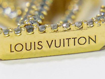LOUIS VUITTON コリエ LV アイコニック ラインストーン ネックレス GP M00596