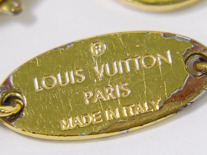 LOUIS VUITTON コリエ LV アイコニック ラインストーン ネックレス GP M00596