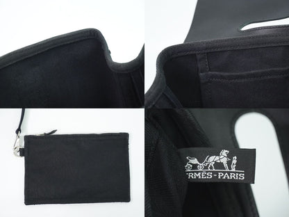 HERMES ヴァルパライソ PM トートバッグ ブラック