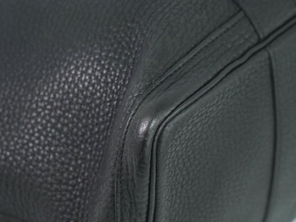 HERMES ガーデンパーティ PM トートバッグ □M刻 ブラック