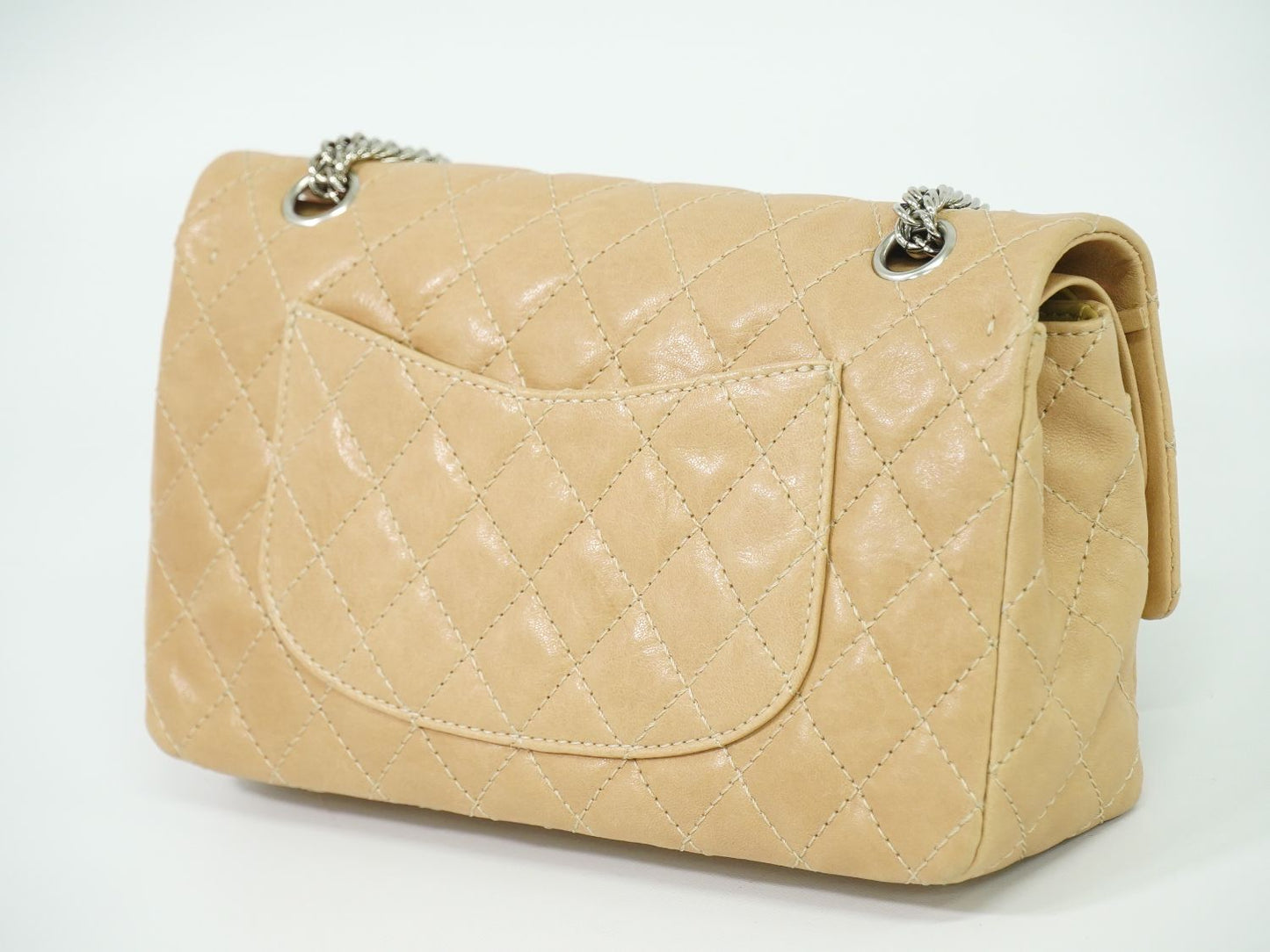 CHANEL ココマーク マトラッセ ショルダーバッグ ベージュ