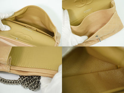 CHANEL ココマーク マトラッセ ショルダーバッグ ベージュ