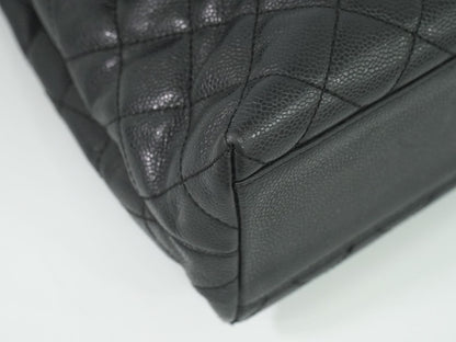 CHANEL ココマーク マトラッセ ハンドバッグ ブラック