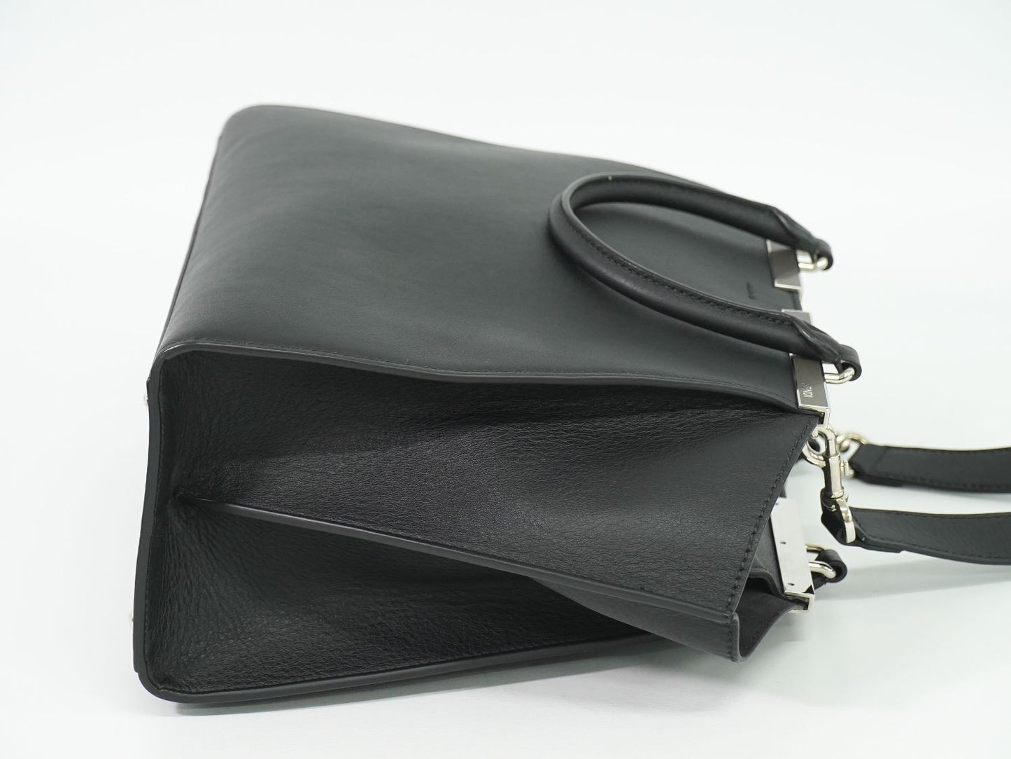 FENDI トロワジュール 2WAY ショルダーバッグ ブラック 8BH279