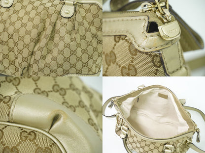 GUCCI スーキー GGキャンバス 2WAY ショルダーバッグ ブラウン 247902