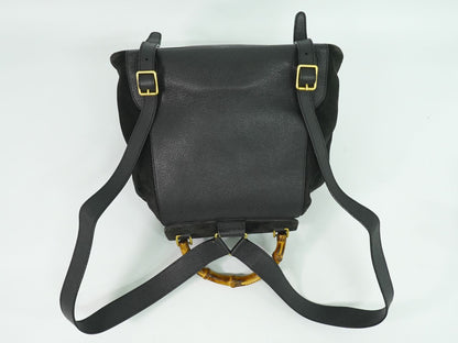 GUCCI バンブー リュックサック ブラック