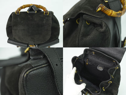 GUCCI バンブー リュックサック ブラック