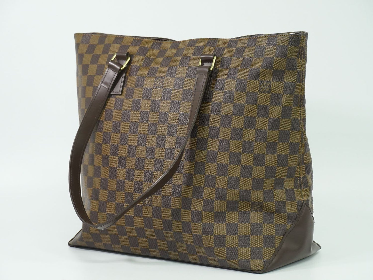 LOUIS VUITTON カバメゾ スペシャルオーダー ダミエ エベヌ ショルダーバッグ N51152