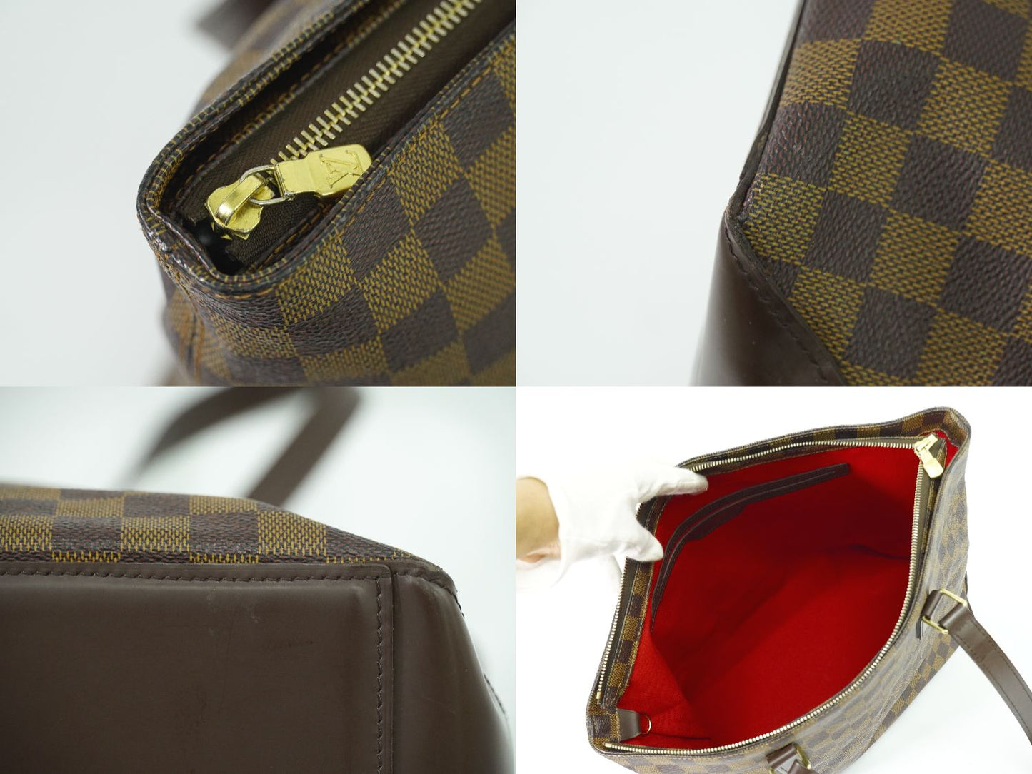LOUIS VUITTON カバメゾ スペシャルオーダー ダミエ エベヌ ショルダーバッグ N51152