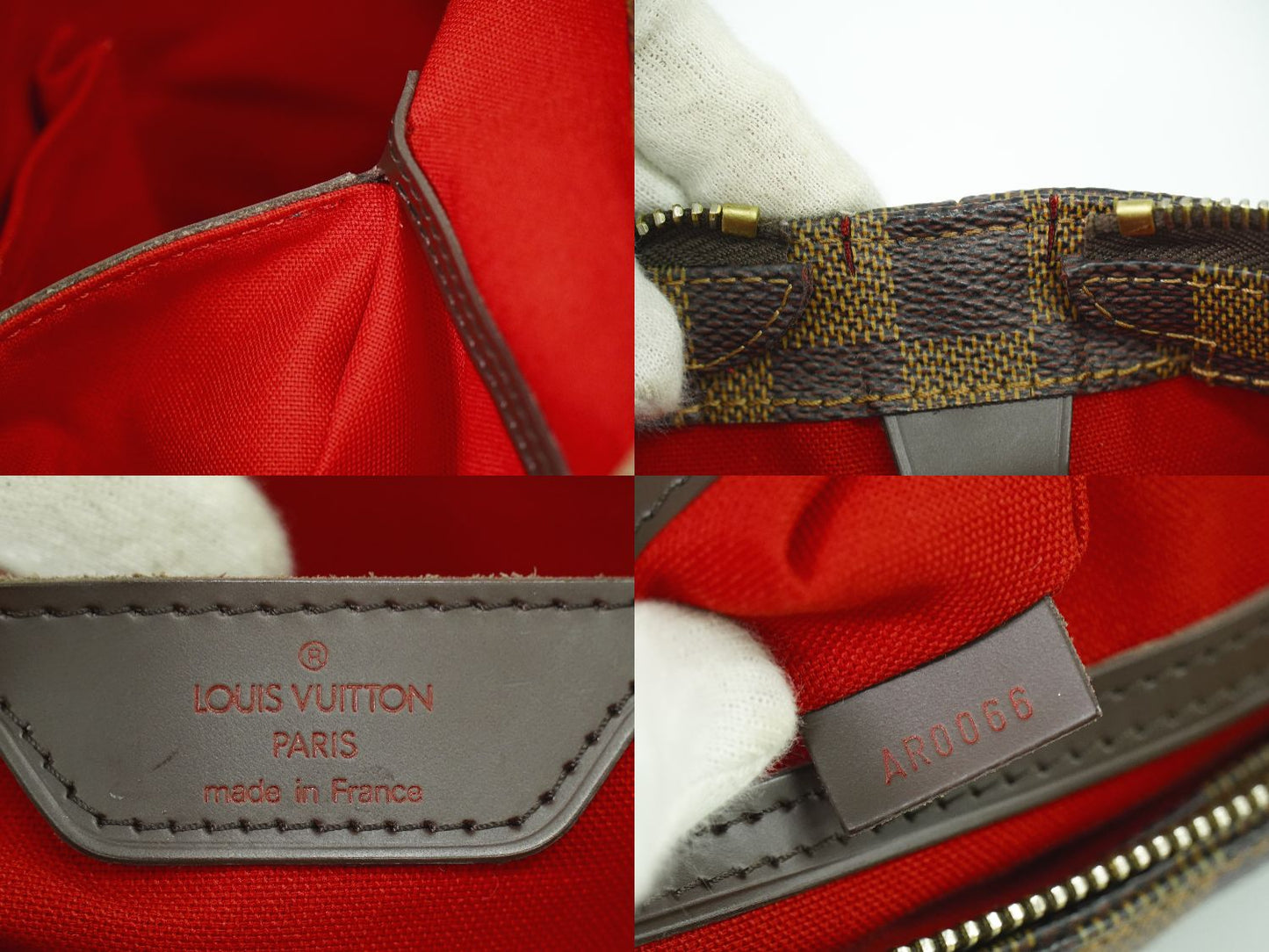 LOUIS VUITTON カバメゾ スペシャルオーダー ダミエ エベヌ ショルダーバッグ N51152