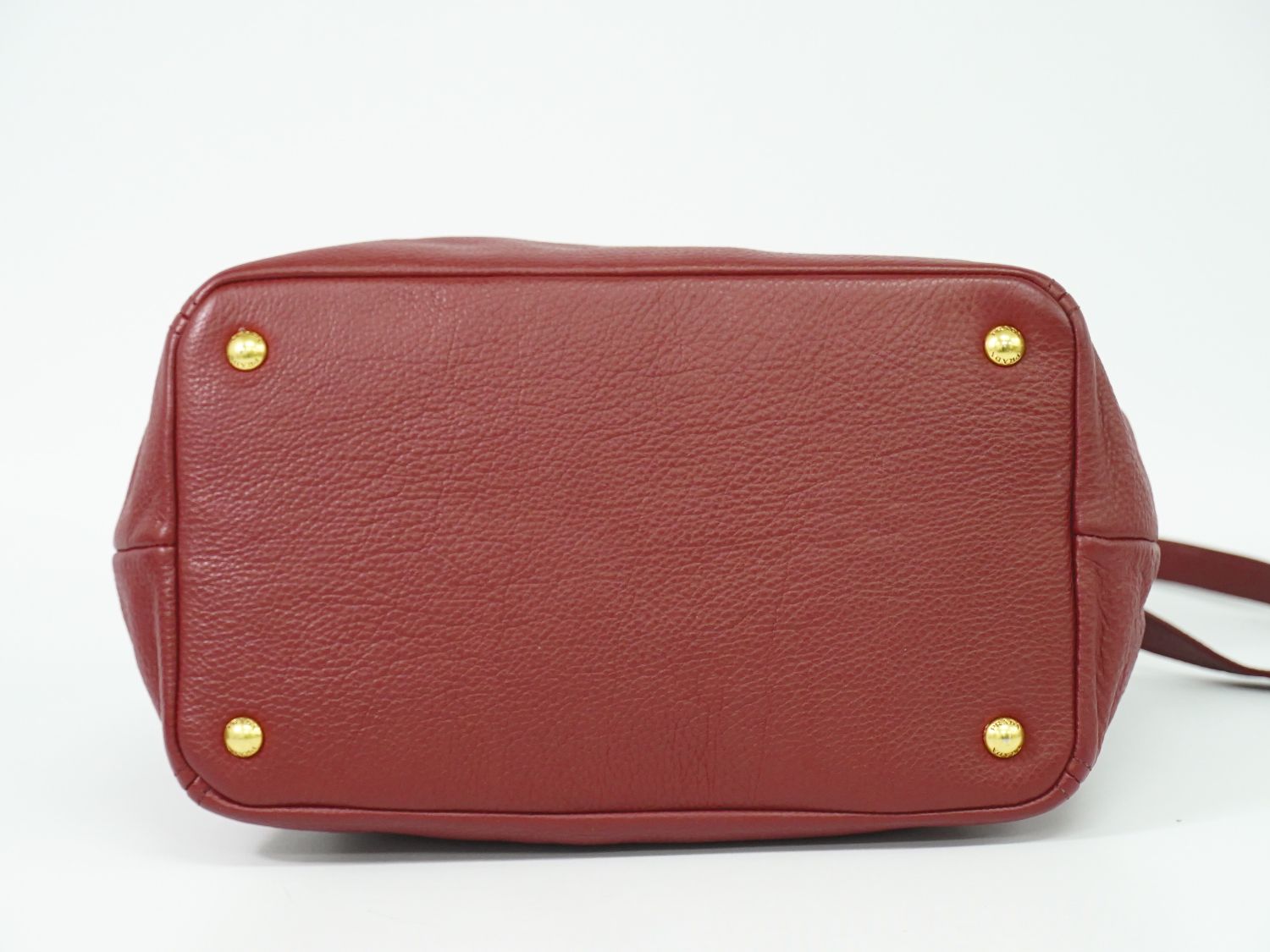 PRADA ショルダーバッグ ボルドー PRADA 2WAY ショルダーバッグ ボルドー – BRAND BOX by HIRAKOBA