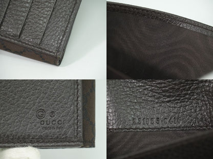 GUCCI GGナイロン 長財布 ブラウン 231835