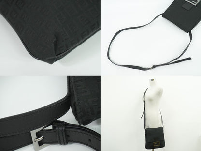 FENDI ズッキーノ ショルダーバッグ ブラック 8BT127