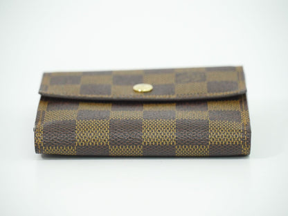 LOUIS VUITTON ポルトフォイユ エリーズ ダミエ エベヌ 折財布 N61654