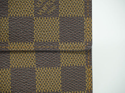LOUIS VUITTON ポルトフォイユ エリーズ ダミエ エベヌ 折財布 N61654