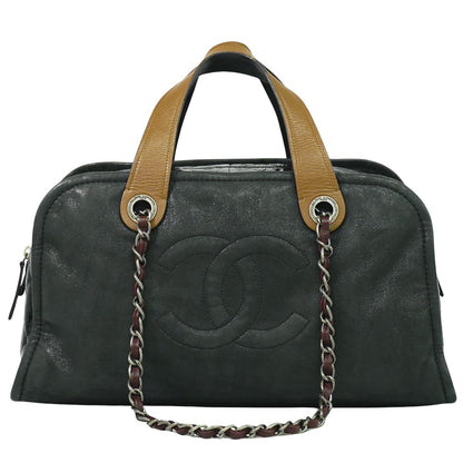 CHANEL インザミックス ココマーク 2WAY ショルダーバッグ ブラック ブラウン