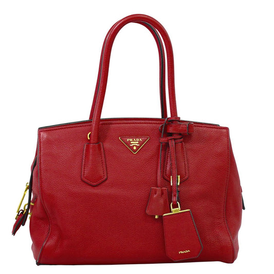 PRADA トートバッグ レッド BN2769