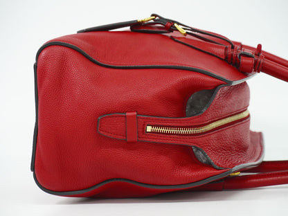 PRADA トートバッグ レッド BN2769