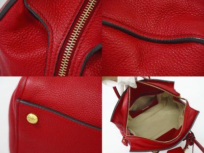 PRADA トートバッグ レッド BN2769