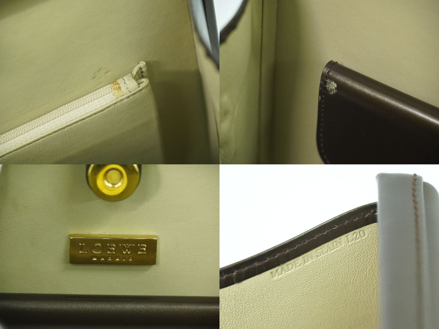 LOEWE ハンドバッグ ブラウン