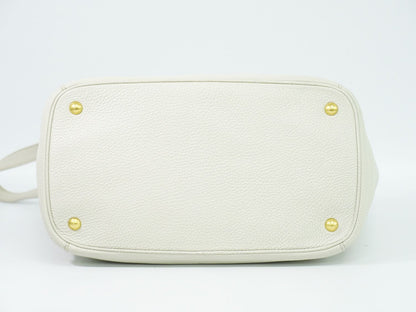 PRADA 2WAY ショルダーバッグ アイボリー系 BN2694