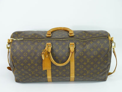 LOUIS VUITTON キーポルバンドリエール 55 モノグラム 2WAY ボストンバッグ M41414