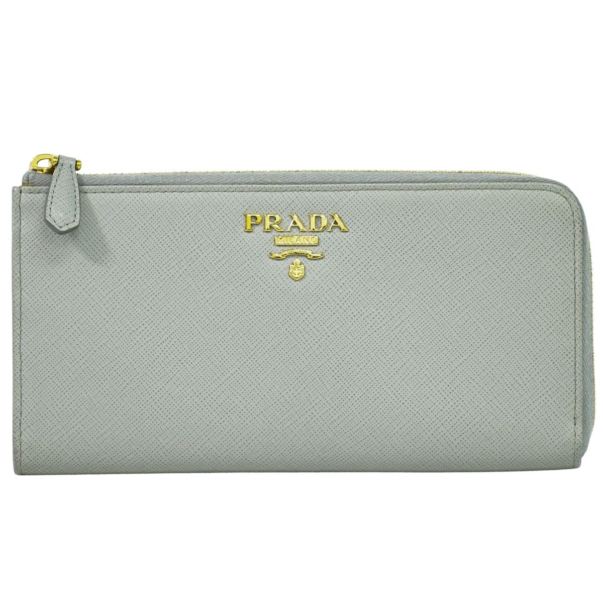 PRADA サフィアーノ 長財布 グレー 1ML030