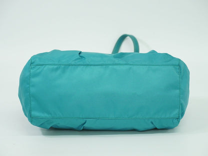 PRADA テスート 2WAY ショルダーバッグ ターコイズブルー BN1631