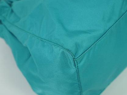 PRADA テスート 2WAY ショルダーバッグ ターコイズブルー BN1631