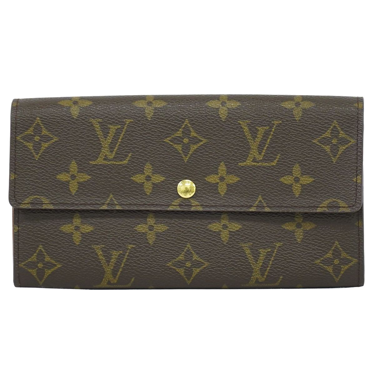LOUIS VUITTON ポシェットポルトモネ クレディ モノグラム 長財布 M61725