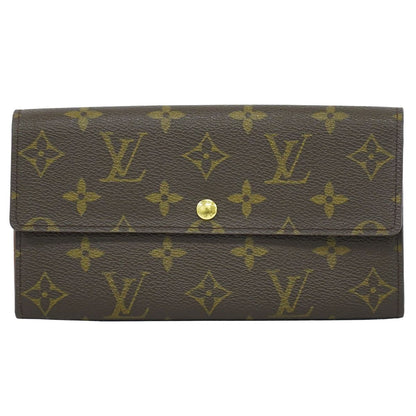 LOUIS VUITTON ポシェットポルトモネ クレディ モノグラム 長財布 M61725