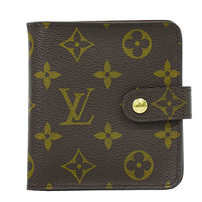 LOUIS VUITTON コンパクトジップ モノグラム 折財布 M61667