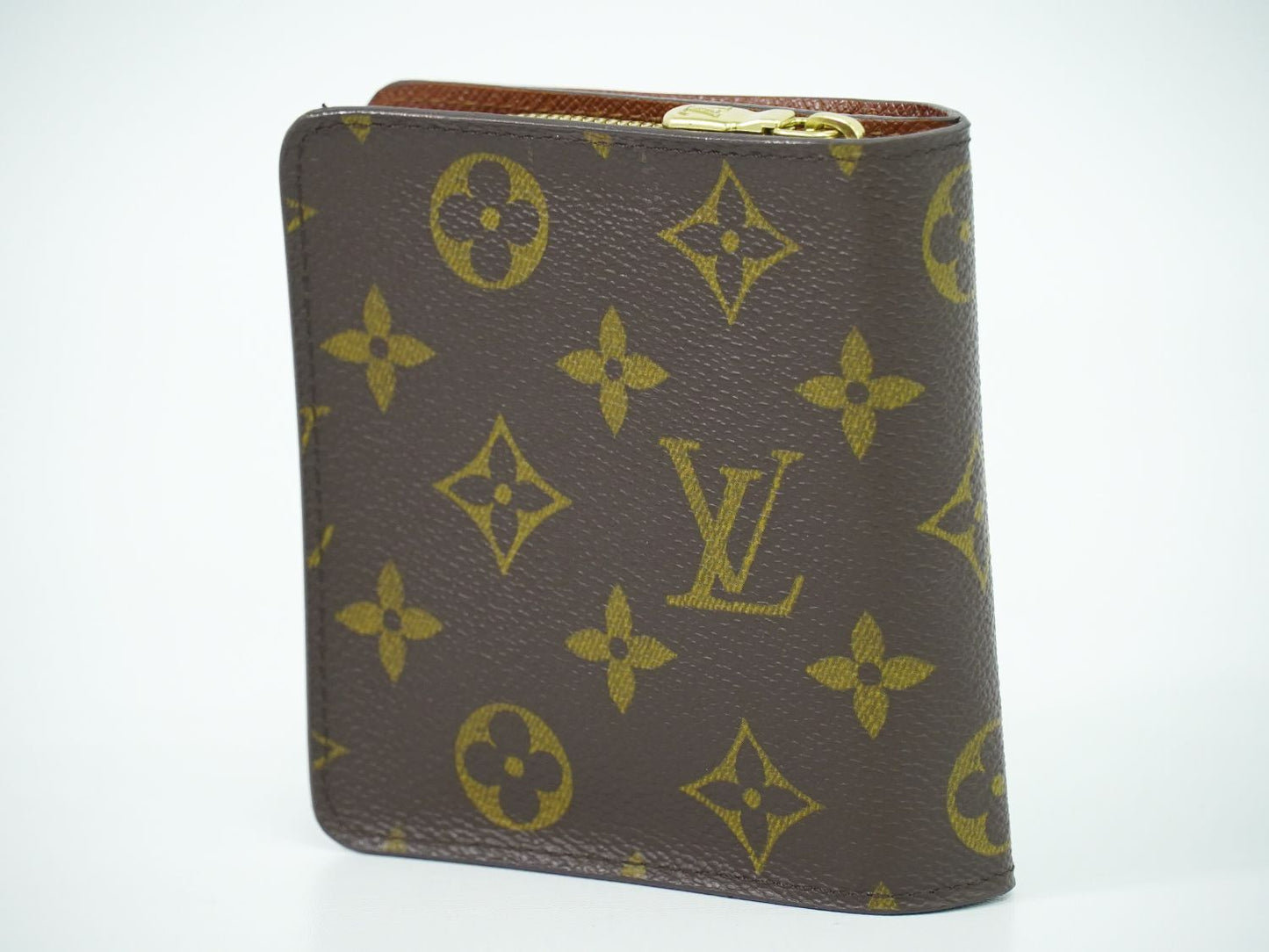 LOUIS VUITTON コンパクトジップ モノグラム 折財布 M61667