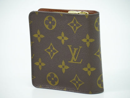 LOUIS VUITTON コンパクトジップ モノグラム 折財布 M61667