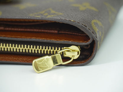 LOUIS VUITTON コンパクトジップ モノグラム 折財布 M61667