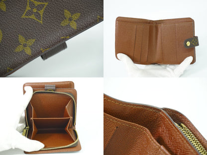LOUIS VUITTON コンパクトジップ モノグラム 折財布 M61667