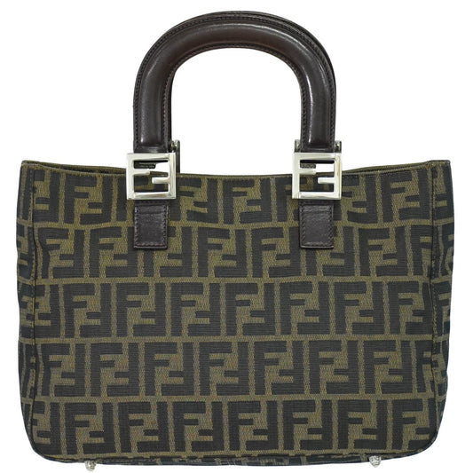 FENDI ズッカ トートバッグ ブラウン 26329