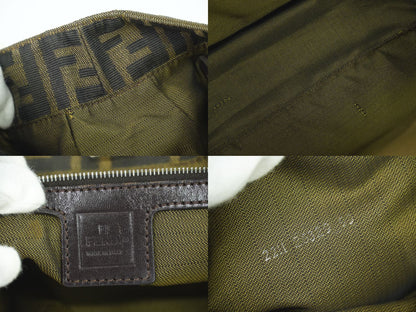 FENDI ズッカ トートバッグ ブラウン 26329