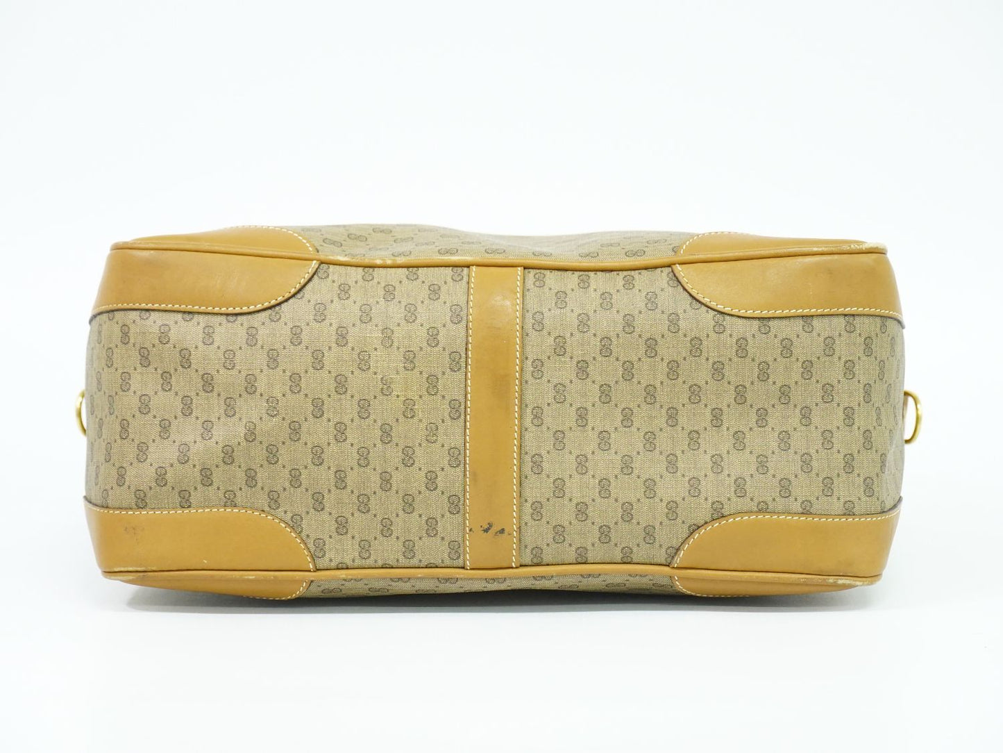 GUCCI マイクロGG ハンドバッグ ブラウン